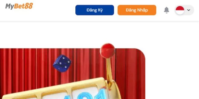 Truy cập vào sân chơi Mybet88 và click vào tính năng trên màn hình