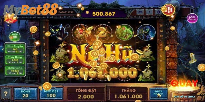 Cách tham gia quay hũ 777 tại Mybet88