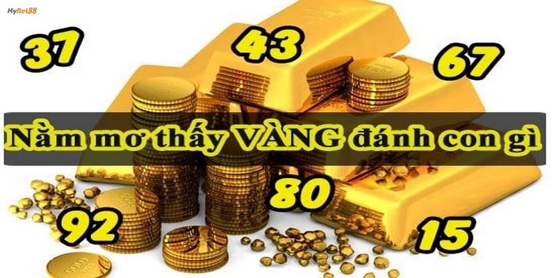 Mộng thấy đồng tiền xu bằng vàng